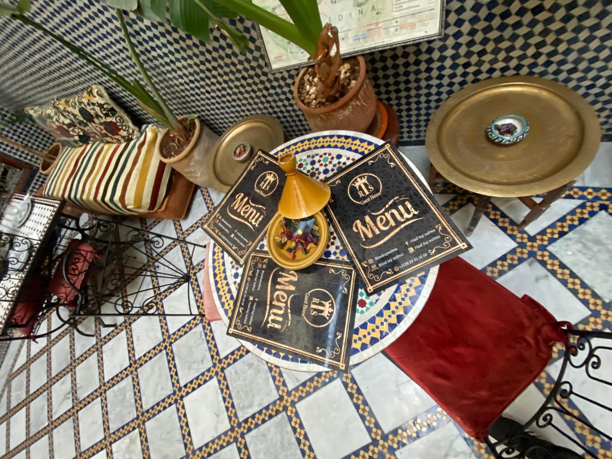 Riad Taj Salma Фес Екстер'єр фото